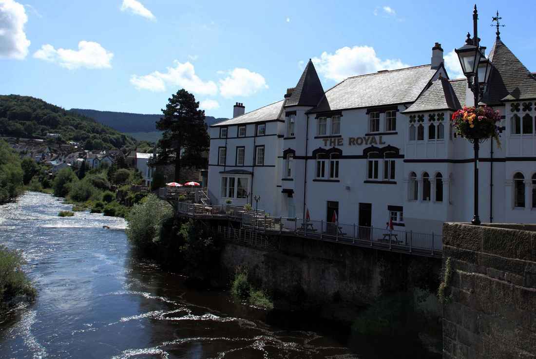 The Royal Hotel Llangollen Esterno foto
